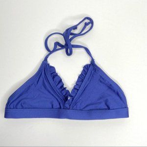 Splendid Girls Blue Bikini Top Size 10 NWOT